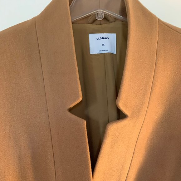 Old Navy Oversized Soft-Brushed Coat for Women - Picture 2 of 8